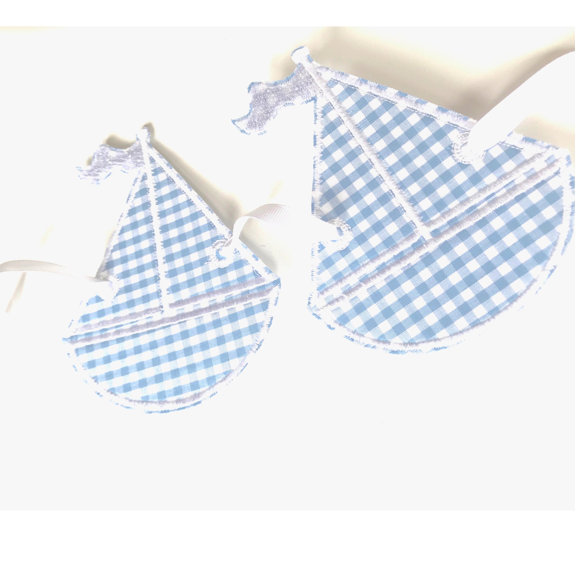 Preppy Sailboat Milestone Bunting l Baby 12 Month Milestone Photo Holder l Nursery Nautical Picture Clips l Baby's 1st Birthday Photo Clips