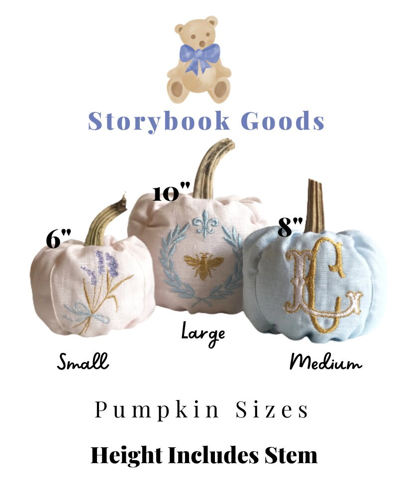 Preppy Gingham Pumpkin, Blue and Orange Pumpkin, Blue Pumpkin, Monogrammed Pumpkin, Fall Decor, Pumpkin Party, Baby Boy Gift, Boy Nursery